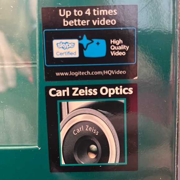 Logitech Quick cam Pro for Notebooks high performance webcam with outfocus - Picture 3 of 8